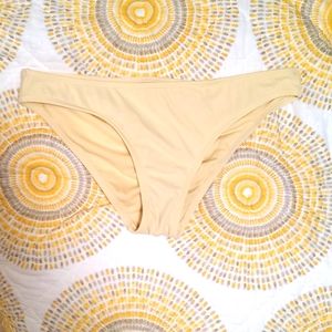 Yellow bikini bottoms